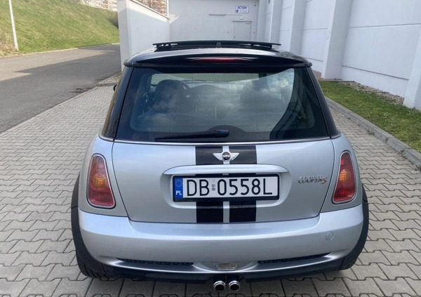 MINI Cooper S cena 15900 przebieg: 239000, rok produkcji 2004 z Świebodzice małe 79